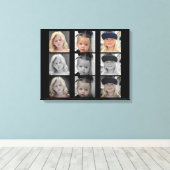 Sammeln mehrerer Foto-Filter Leinwanddruck (Insitu (Holzboden))