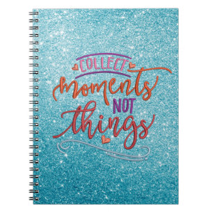 SAMMELN MOMENTE NICHT DINGE NOTEBOOK NOTIZBLOCK
