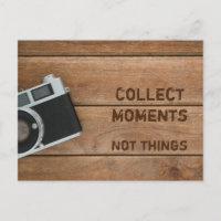 Sammeln Momente, nicht Dinge