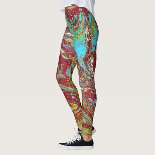 Sammeln Sie 1 Abstrakte Leggings mit einzigartigem (Links)