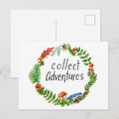Sammeln Sie Abenteuer Postkarte (Vorne/Hinten)