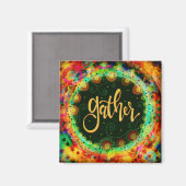 Sammeln Sie florale Hübsch trendy Inspiration Magnet (Vorderseite/Rückseite)