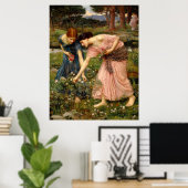 Sammeln Sie Ihre Rosenknospe während Mai - 1909 Poster (Heimbüro)