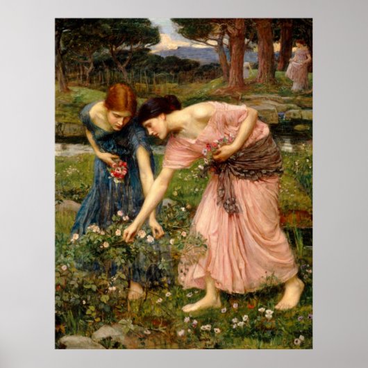 Sammeln Sie Ihre Rosenknospe während Mai - 1909 Poster (Vorne)