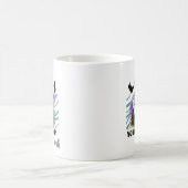 Sammeln Sie Ihre Streifen Motivierend Tiger Kaffeetasse (Mittel)