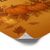 Sammeln Sie zusammen und geben Sie Danksager Poste Poster (Ecke)