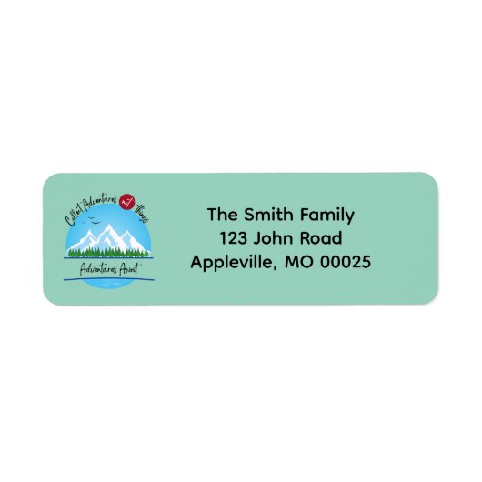 Sammeln von Adventures, die das Adressetikett nich (Vorne)