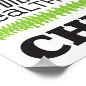 Sammeln von Chiropraktischen Wörtern und Elementen Poster (Ecke)