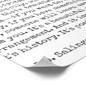 Sammeln von Roggen Poster (Ecke)