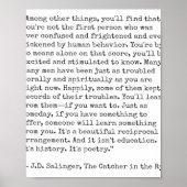 Sammeln von Roggen Poster (Vorne)