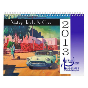 Sammelobjekt 2013 Kalender! Vintage-LKW und Autos Kalender