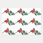 Sammelpapier für Weihnachtsfeiern 3 Flachblätter Geschenkpapier Set (Vorderseite 2)