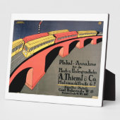 "Sammelpunkt für die Ober- und Untergrund-Eisenbah Fotoplatte (Seite)