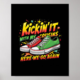 Sammelreise Kickin’ It With The Kins Schwarze Fami Poster