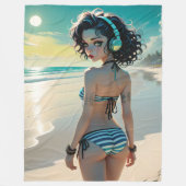 Sammi Dollz Fleece Blanket (Vorderseite)