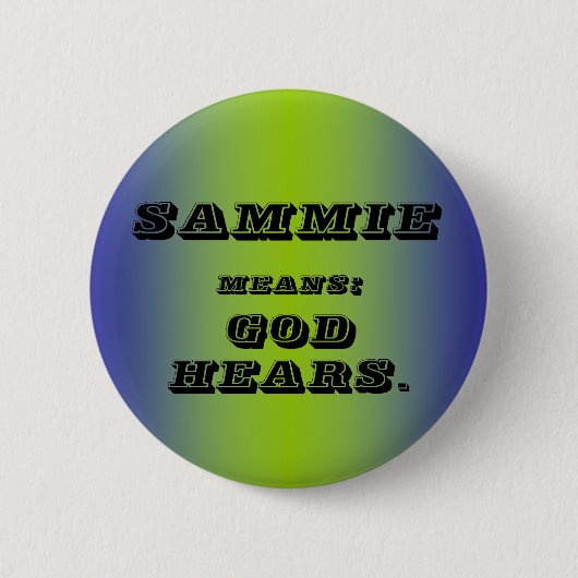Sammie Button (Vorderseite)