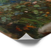 Sammle dein Rosenknospe Poster von John W. Waterho (Ecke)