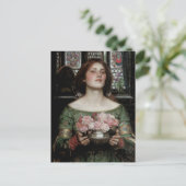 Sammle deine Rosenknospe, während du Mai bist Postkarte (Stehend Vorderseite)