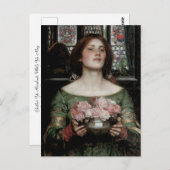 Sammle deine Rosenknospe, während du Mai bist Postkarte (Vorne/Hinten)