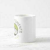 Sammle Momente nicht Dinge Kaffeetasse (Mittel)