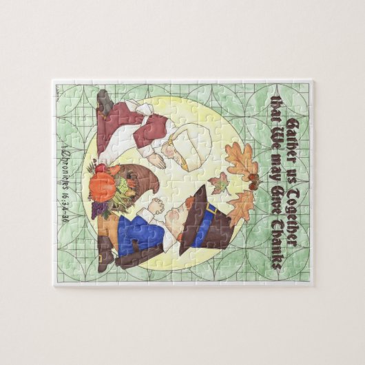 Sammle uns gemeinsam Pilgrim Puzzle (Horizontal)