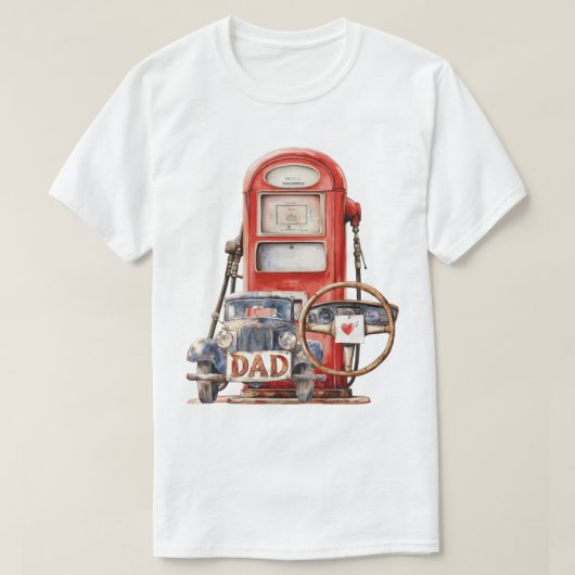 Sammler Klassisches Auto T-Shirt (Design vorne)