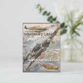 Sammler Postkarte mit JackCrisp Motto (Stehend Vorderseite)