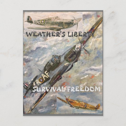 Sammler Postkarte mit JackCrisp Motto (Vorderseite)