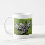 Sammler von Banham Chickens Schwarz/Weiß-Tasse Kaffeetasse (Links)