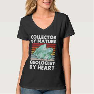 Sammler von Nature Geologist von Heart Mineral Col T-Shirt