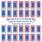 Sammlerstücke für Sportkarten - Toploader-Sticker Aufkleber (Vorderseite)