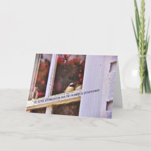 SAMMLERSTÜCKE Grußkarte Dankeskarte