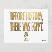 Sammlung Altes Ägypten Postkarte (Rückseite)