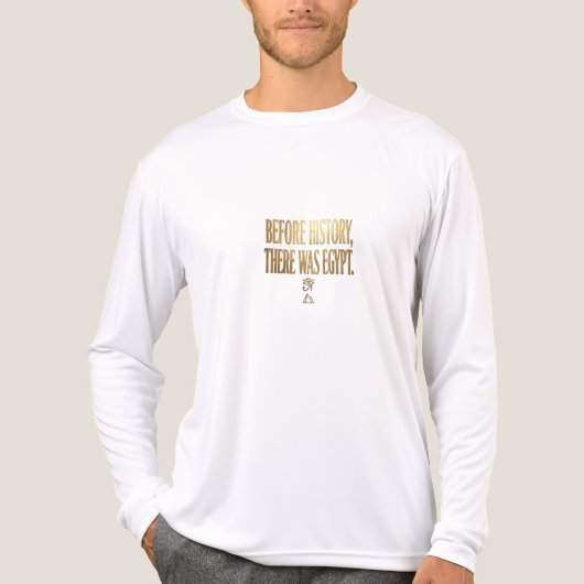 Sammlung Altes Ägypten Tri-Blend Shirt (Vorderseite)