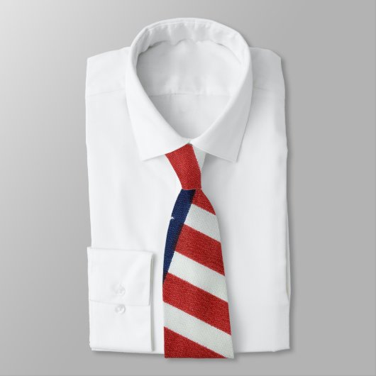 Sammlung amerikanischer Flagge Krawatte (Gebunden)