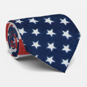Sammlung amerikanischer Flagge Krawatte (Gerollt)