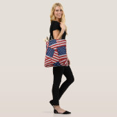Sammlung amerikanischer Flagge Tasche (Am Model)