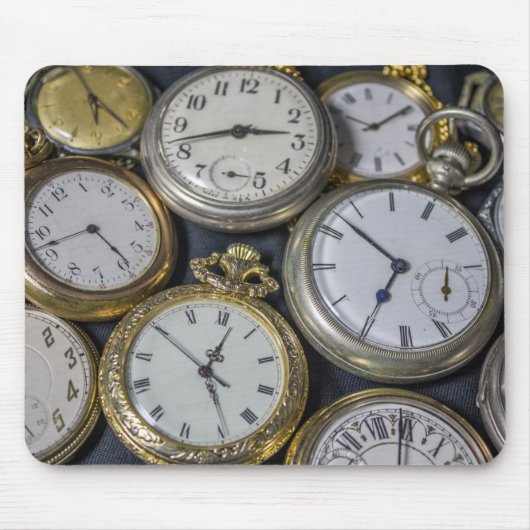 Sammlung antiker Uhren Mousepad (Vorne)