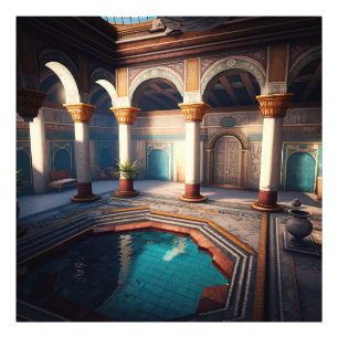 Sammlung Antikes Badehaus - Byzantinisch Fotodruck