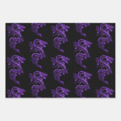 Sammlung asiatischer Drachen 2 Geschenkpapier Set (Vorderseite 2)