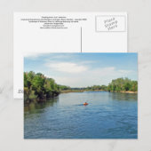 Sammlung "Auf dem Fluss" Postkarte (Vorne/Hinten)