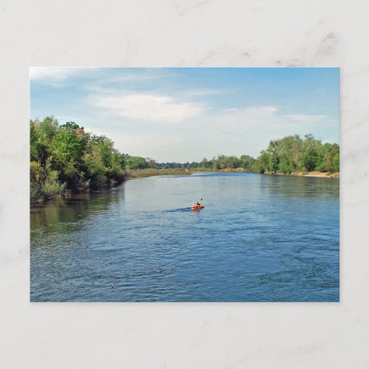 Sammlung "Auf dem Fluss" Postkarte (Vorderseite)
