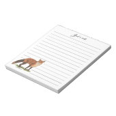 Sammlung Australischer Fuchs Notizblock (Rotiert)