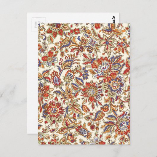 Sammlung Batik Nr. 1 Postkarte (Vorne/Hinten)