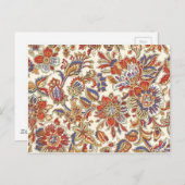 Sammlung Batik Nr. 1 Postkarte (Vorne/Hinten)