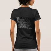 Sammlung Clarice Lispector - Hemd T-Shirt (Rückseite)
