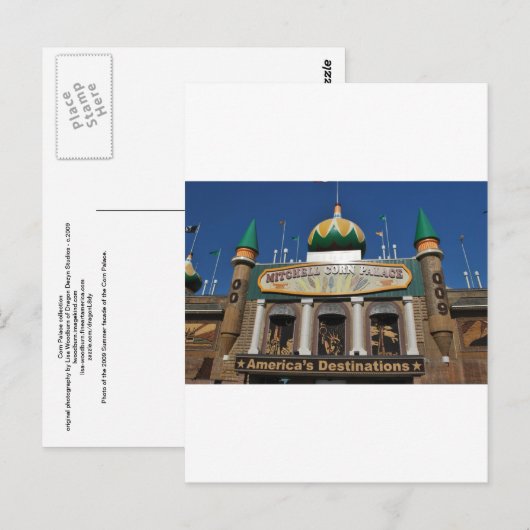 Sammlung Cornpalast Postkarte (Vorne/Hinten)