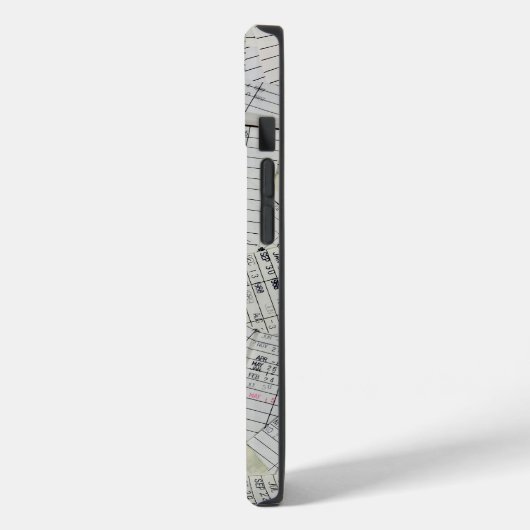 Sammlung der alten Bibliothekskarte Case-Mate iPhone Hülle (Rückseite / Links)