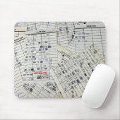 Sammlung der alten Bibliothekskarte Mousepad (Mit Mouse)
