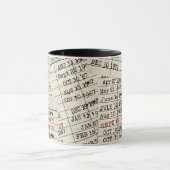 Sammlung der alten Bibliothekskarte Tasse (Zentrum)